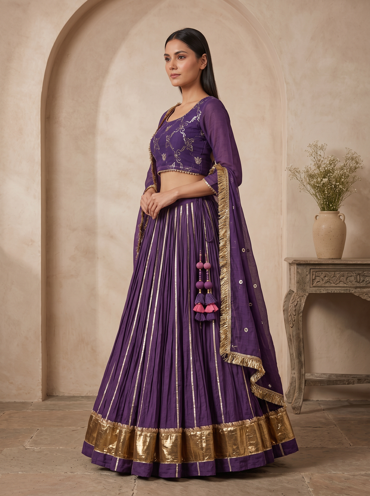 MEHER PURPLE CHANIYA