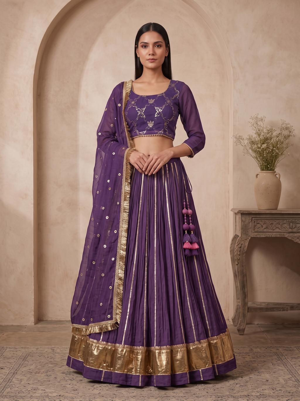MEHER PURPLE CHANIYA