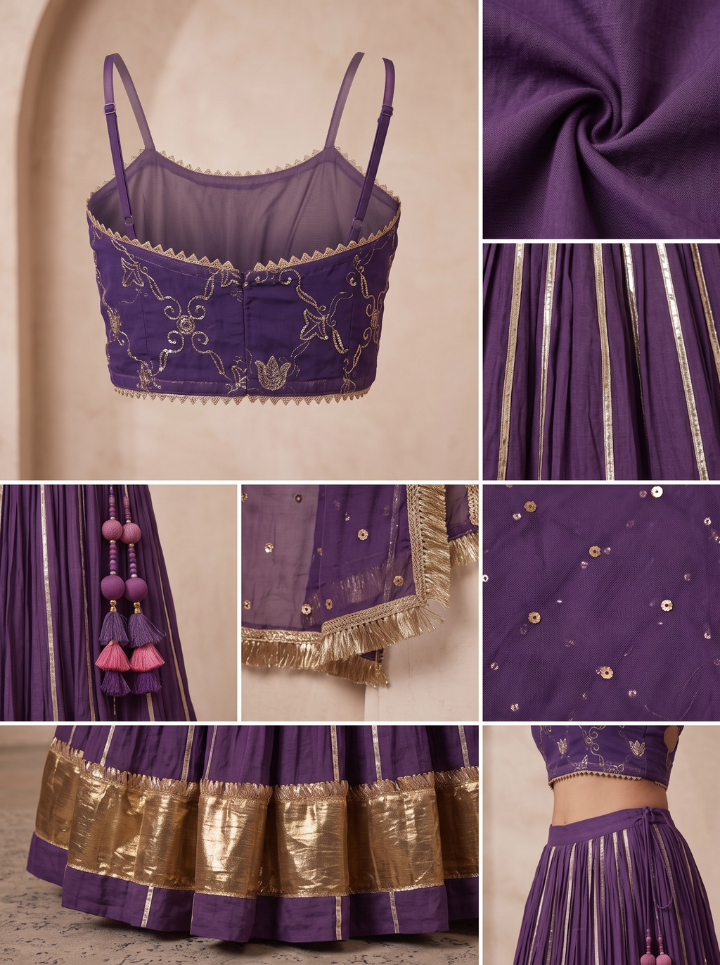 MEHER PURPLE CHANIYA