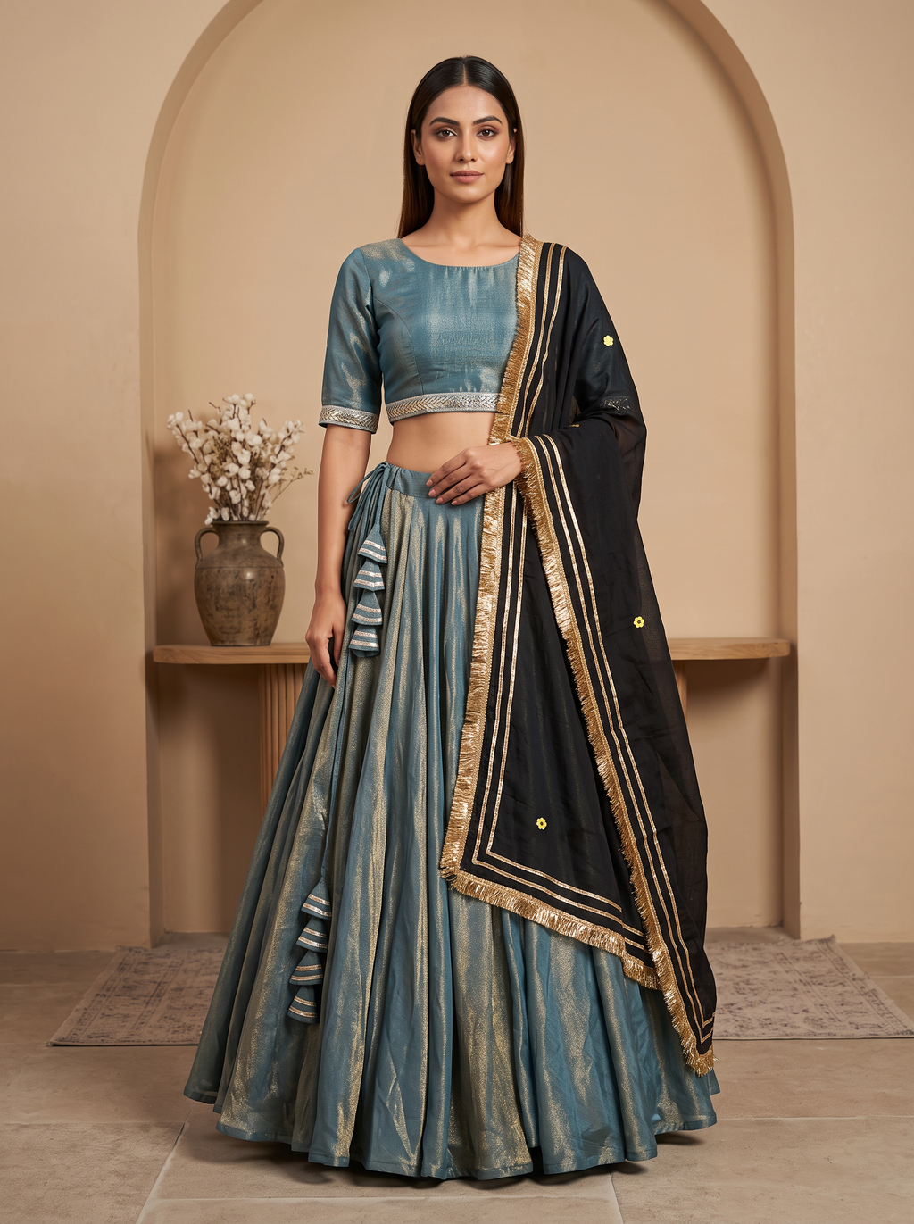 SIAH BLUE CHANIYA