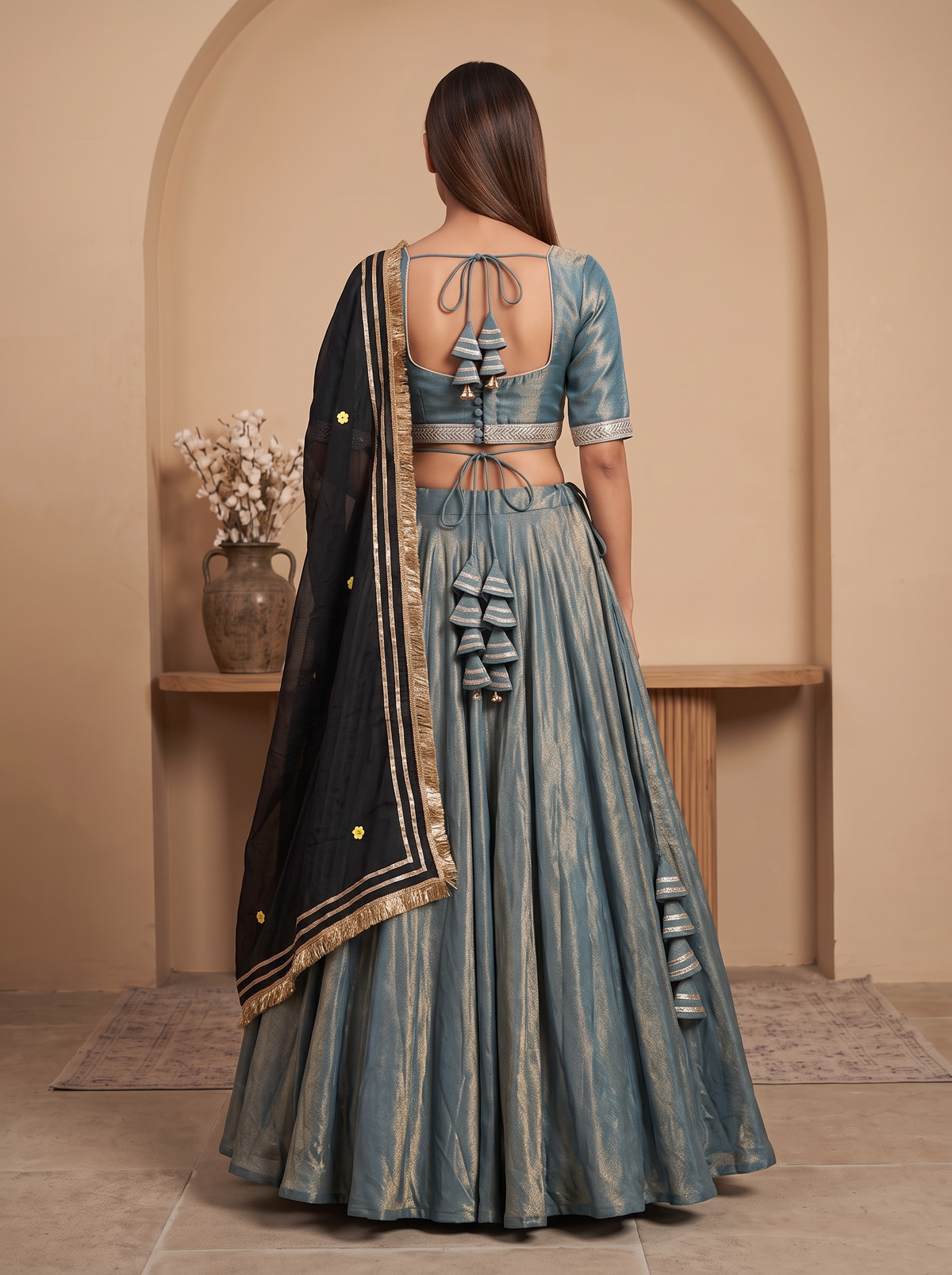 SIAH BLUE CHANIYA