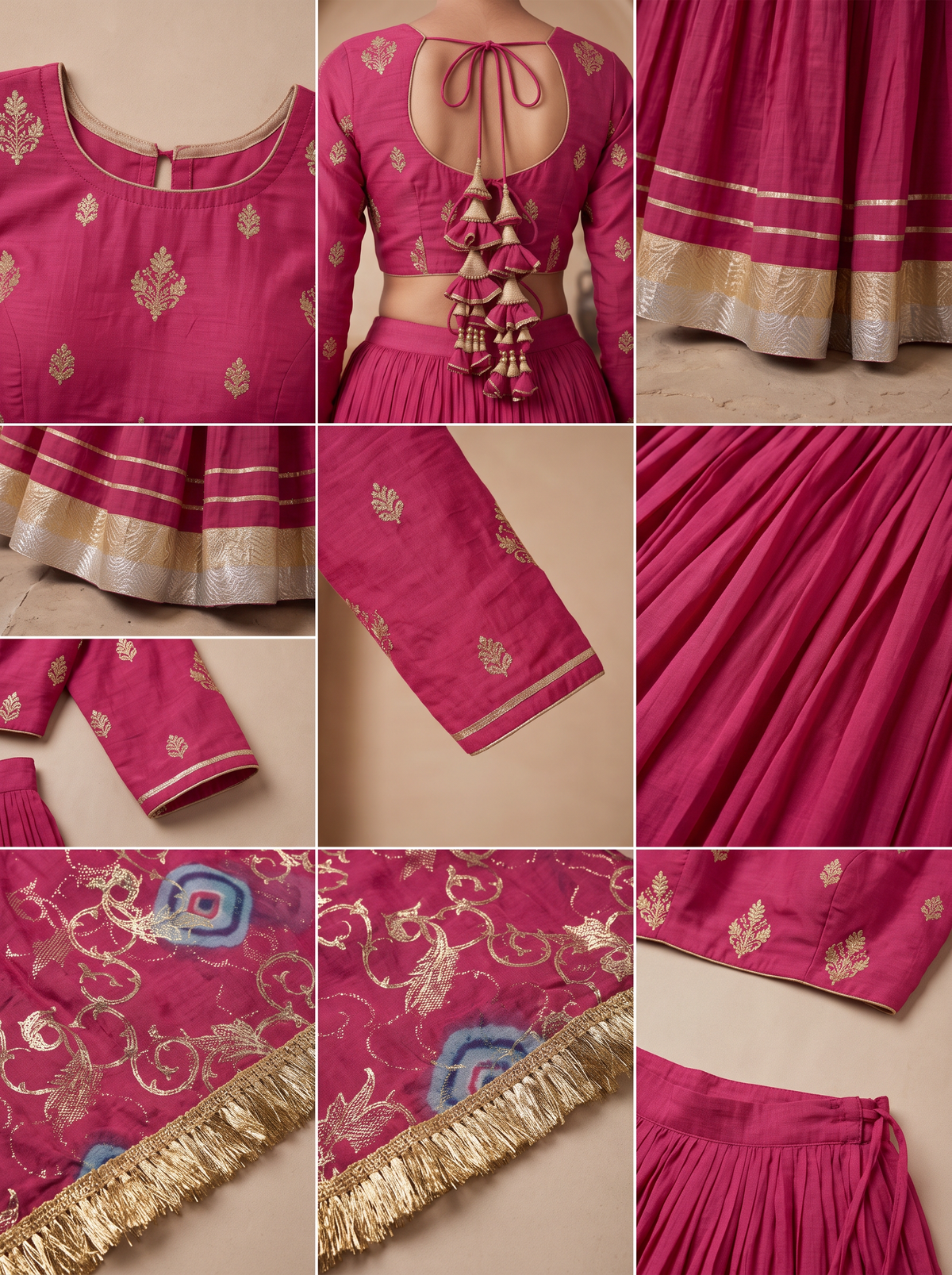 GULZAAR PINK CHANIYA