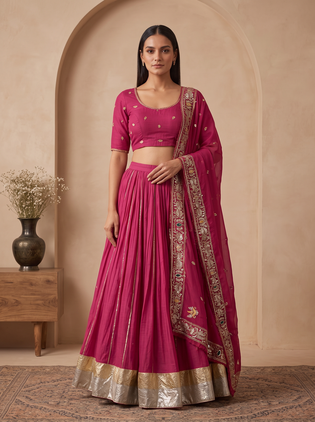 GULZAAR PINK CHANIYA