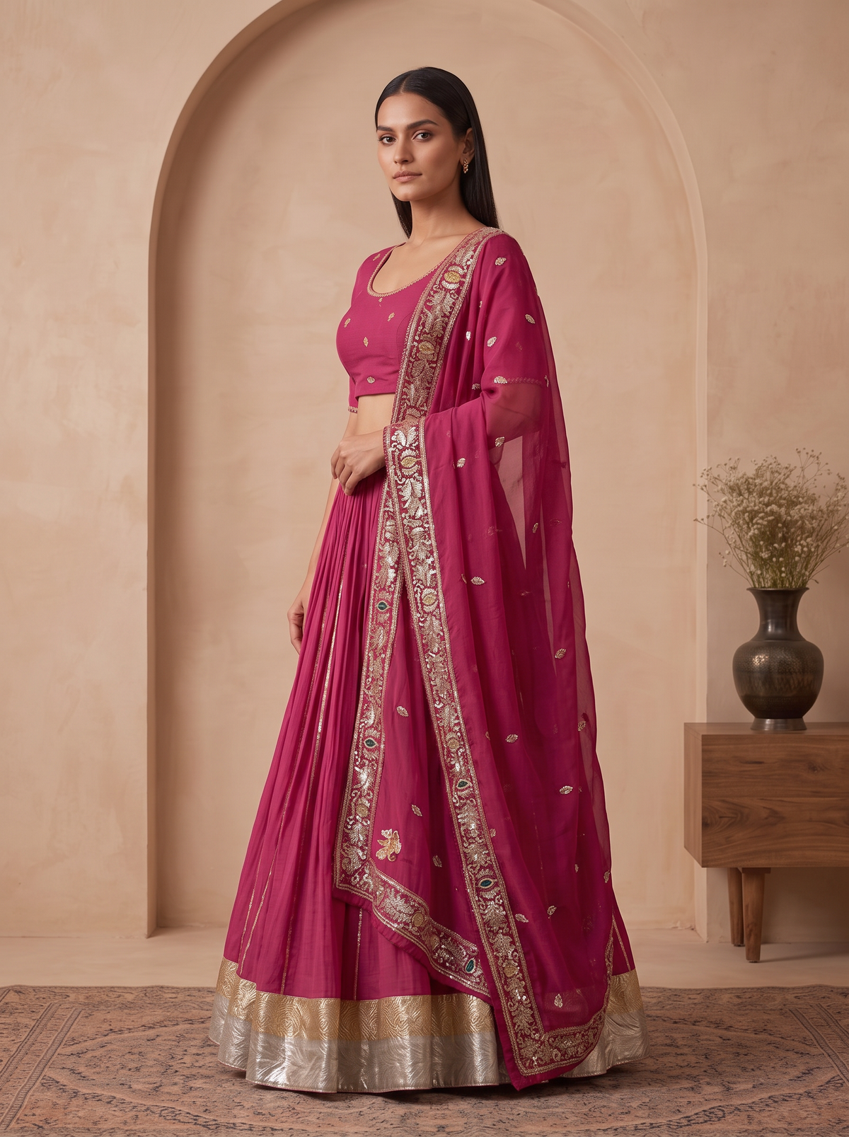 GULZAAR PINK CHANIYA