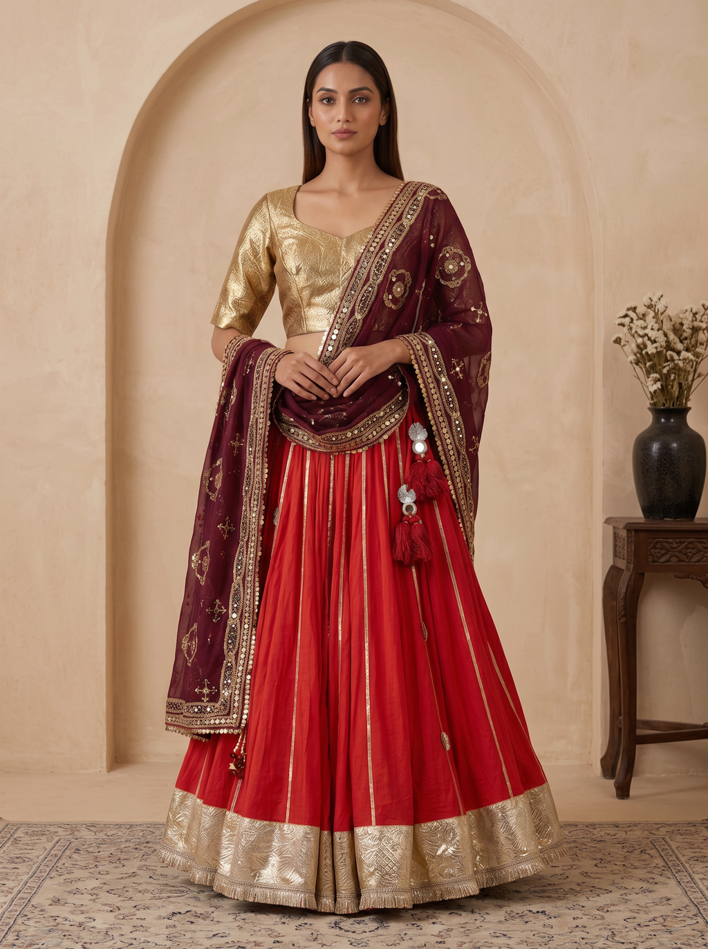 Rajsi Red Chaniya