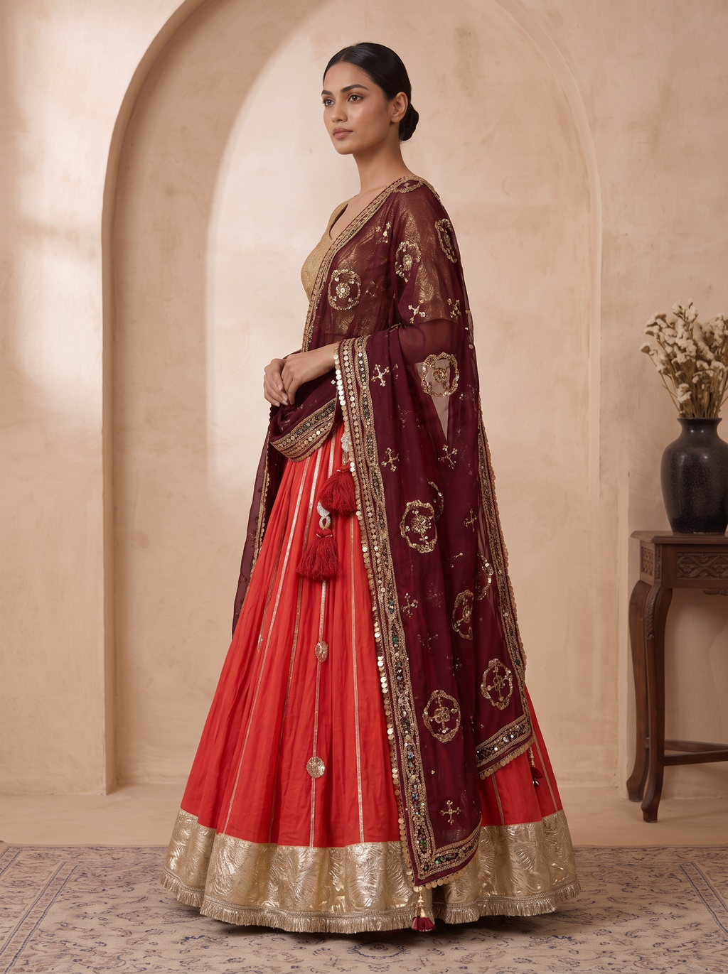 Rajsi Red Chaniya