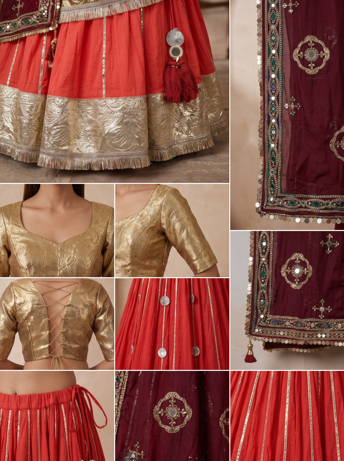 Rajsi Red Chaniya
